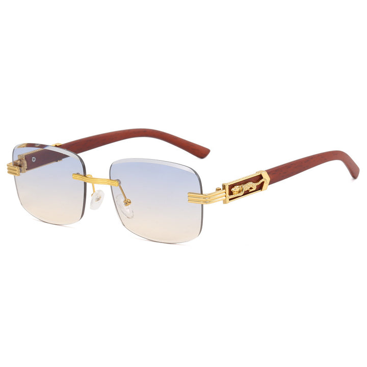 Damen Designer-Sonnenbrille mit luxuriösen Akzenten Karnz