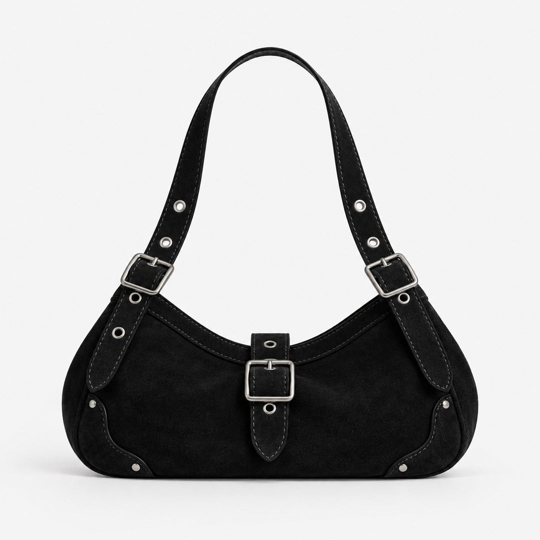 Wildleder Schultertasche