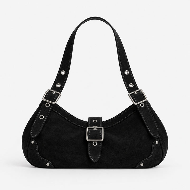 Wildleder Schultertasche