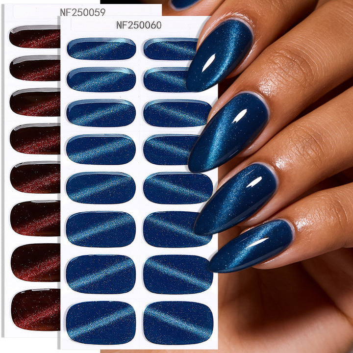 Glänzende Glossy Nail Wraps