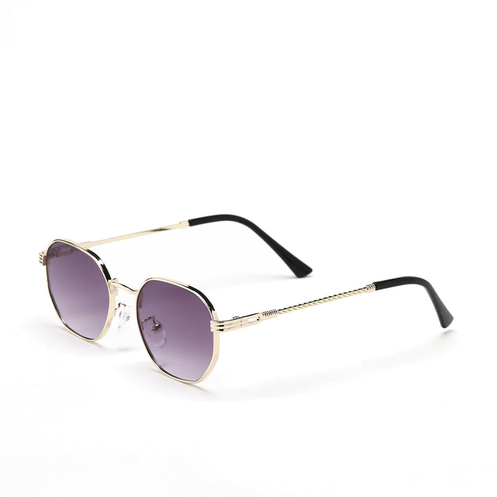 Damen modische Sonnenbrille mit hochwertigem Metallrahmen und eleganten Gläsern Karnz