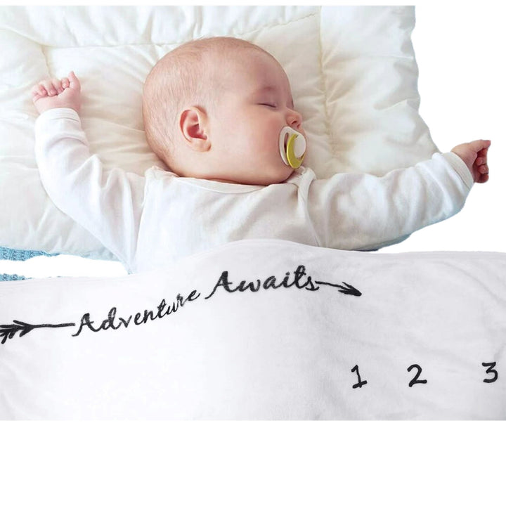 Meilenstein Babydecke
