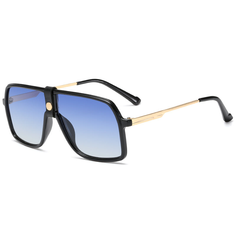 Damen Oversized Sonnenbrille mit modischem Rahmen und Sonnenbrillengläsern Karnz