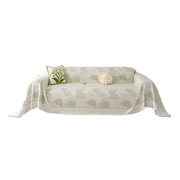 Stylischer Baumwollsofa-Wurf