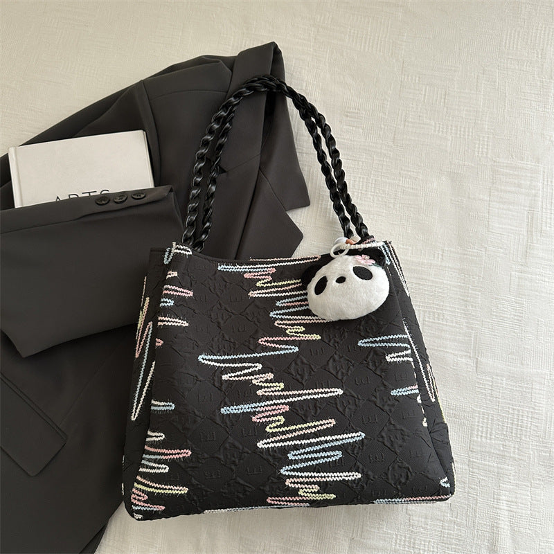 Gepolsterte dekorative Schultertasche Karnz