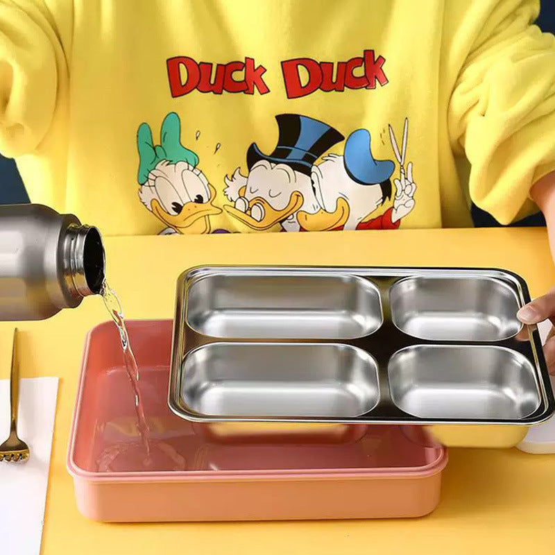 Multi-Abteil Edelstahl Bento Box