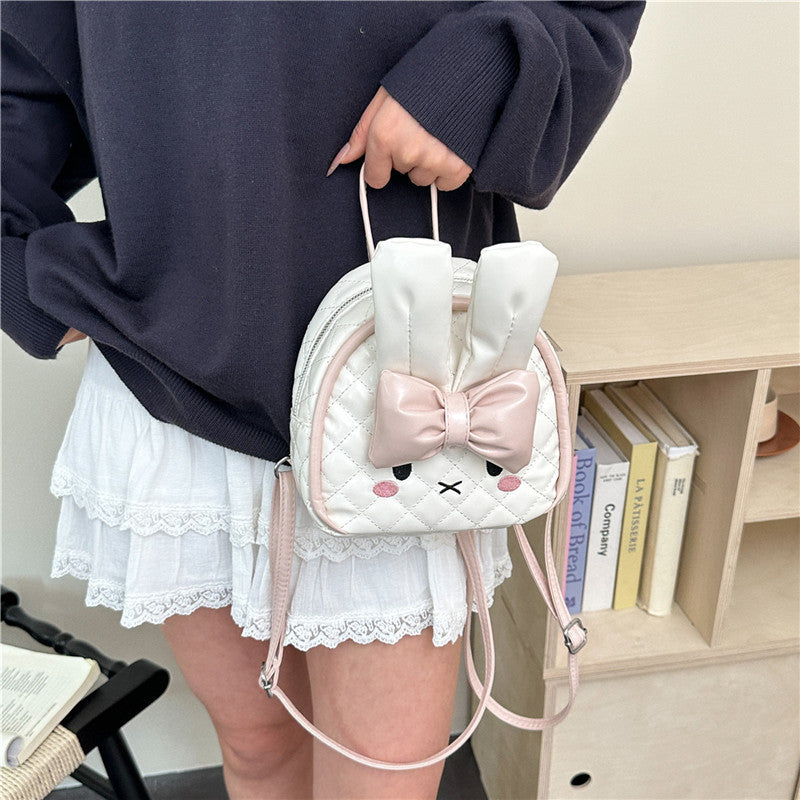 Niedlicher Hasen-Themen Mini-Rucksack Karnz