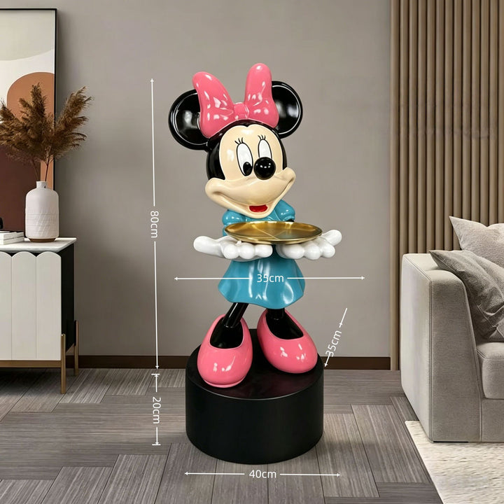 Cartoon-Charakter-Figurine-Ständer für Wohnkultur
