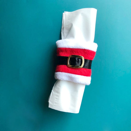 Lustige Weihnachtskappe mit Plüschrand