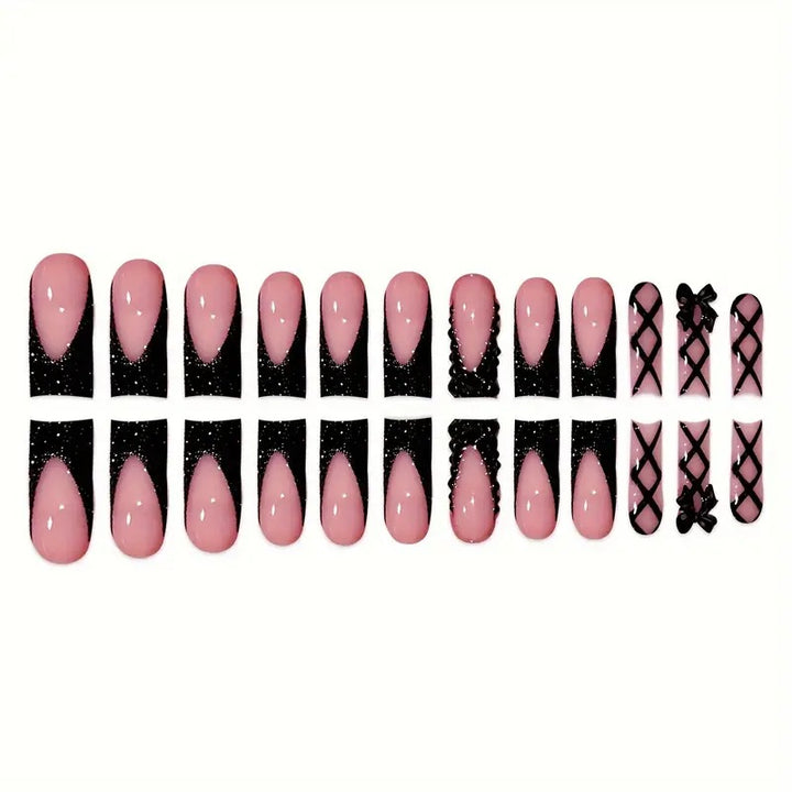 Glamouröse 3D Nagelkunst Verlängerungen Karnz