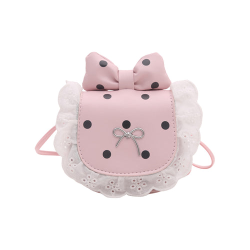 Verspielte Mini-Crossbody-Tasche mit Schleifenverzierung