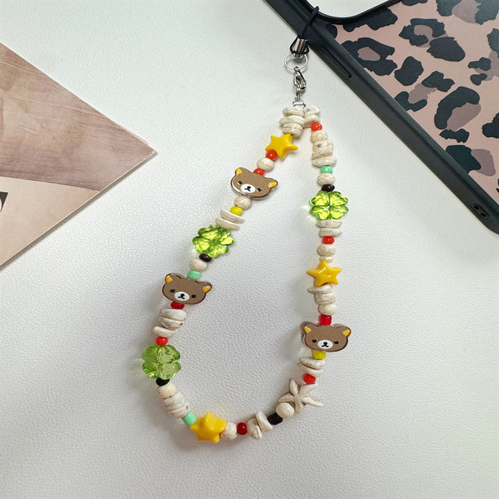 Spaß-Themen-Perlen-Schlüsselanhänger Halter Karnz