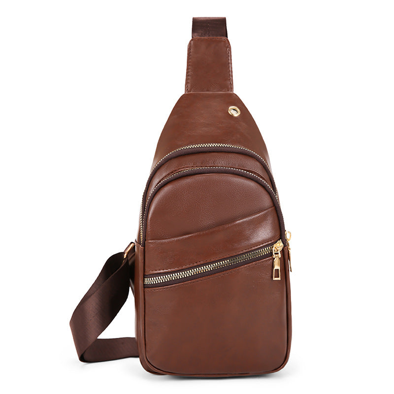 Premium Leder Umhängetasche
