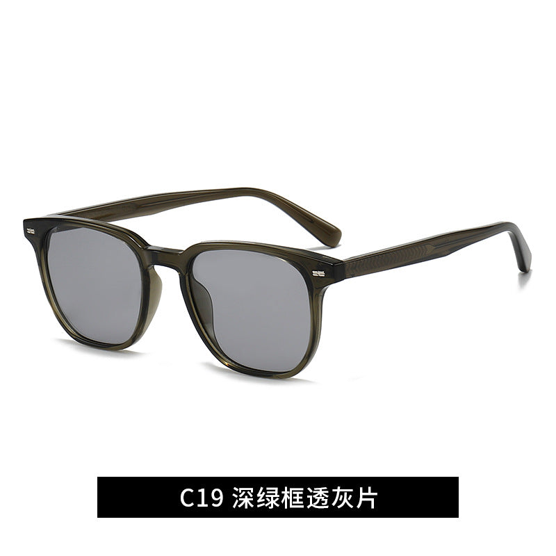 Damen modische Sonnenbrille mit trendigem Farbverlauf Karnz
