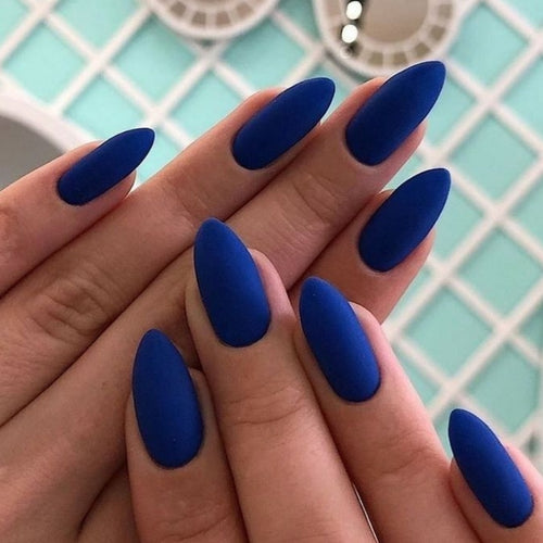 Matte Stiletto Press-On Nagelset Karnz