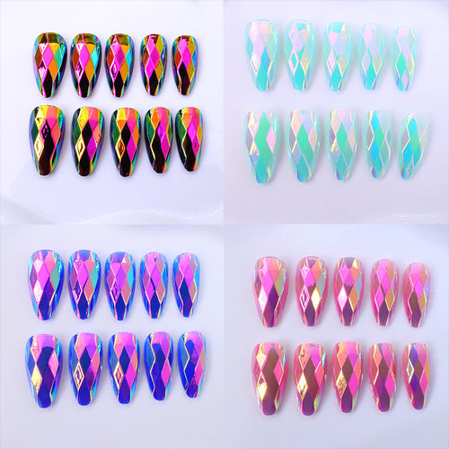 Dekorative Acryl Stiletto Nagelspitzen Karnz