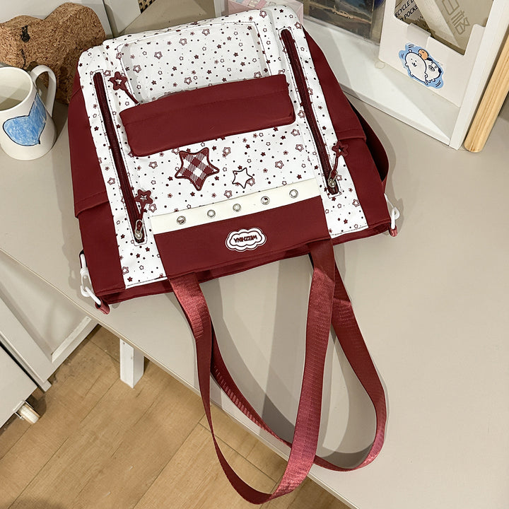 Transparente Taschen-Rucksack Karnz
