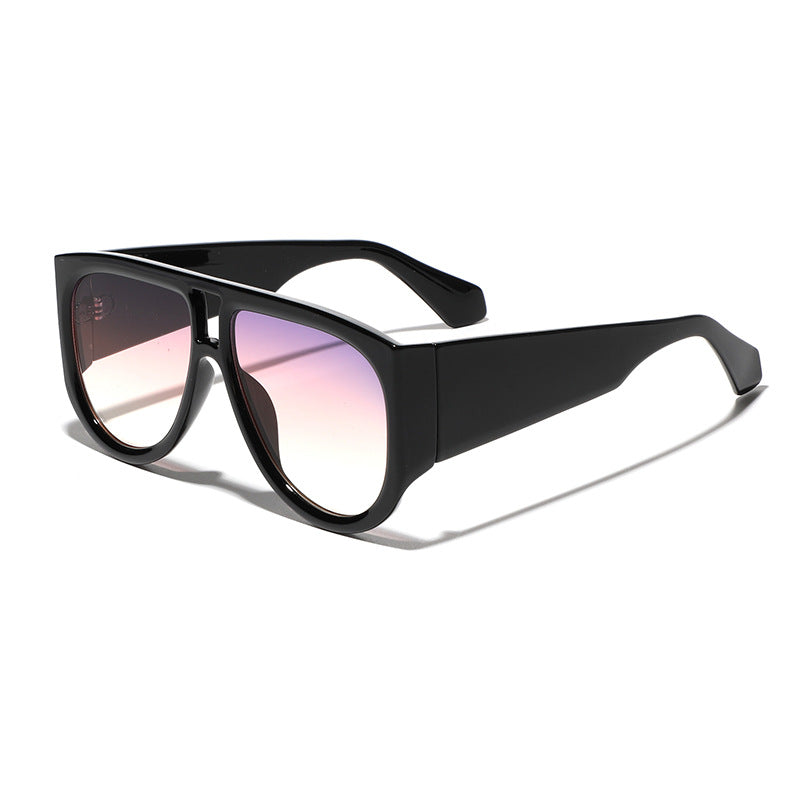 Damen modische Oversized-Sonnenbrille mit ergonomischem Rahmen Karnz