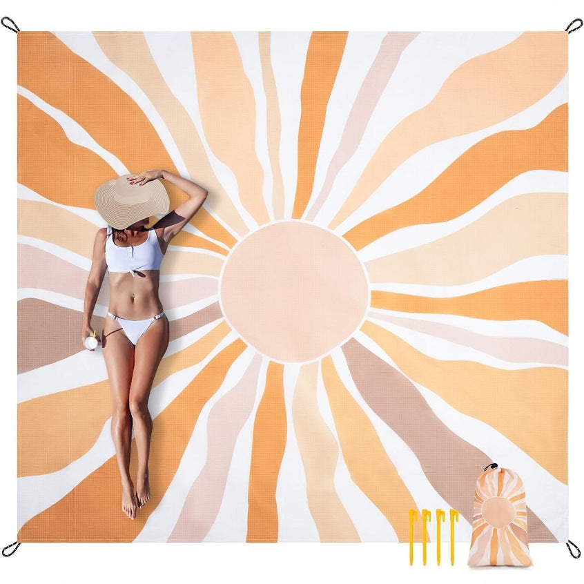 Sunburst Stranddecke Karnz