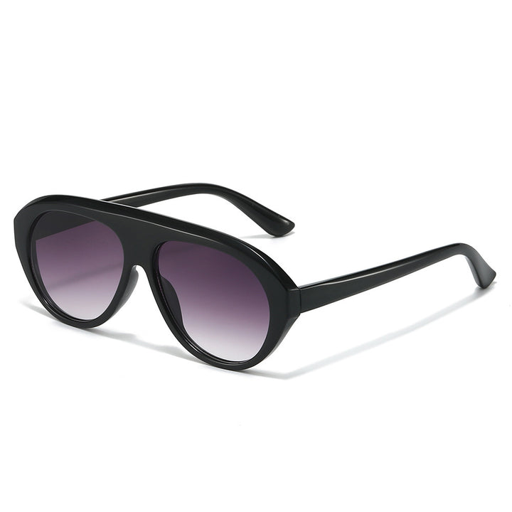 Oversized Geometric Aviator Sonnenbrille Karnz