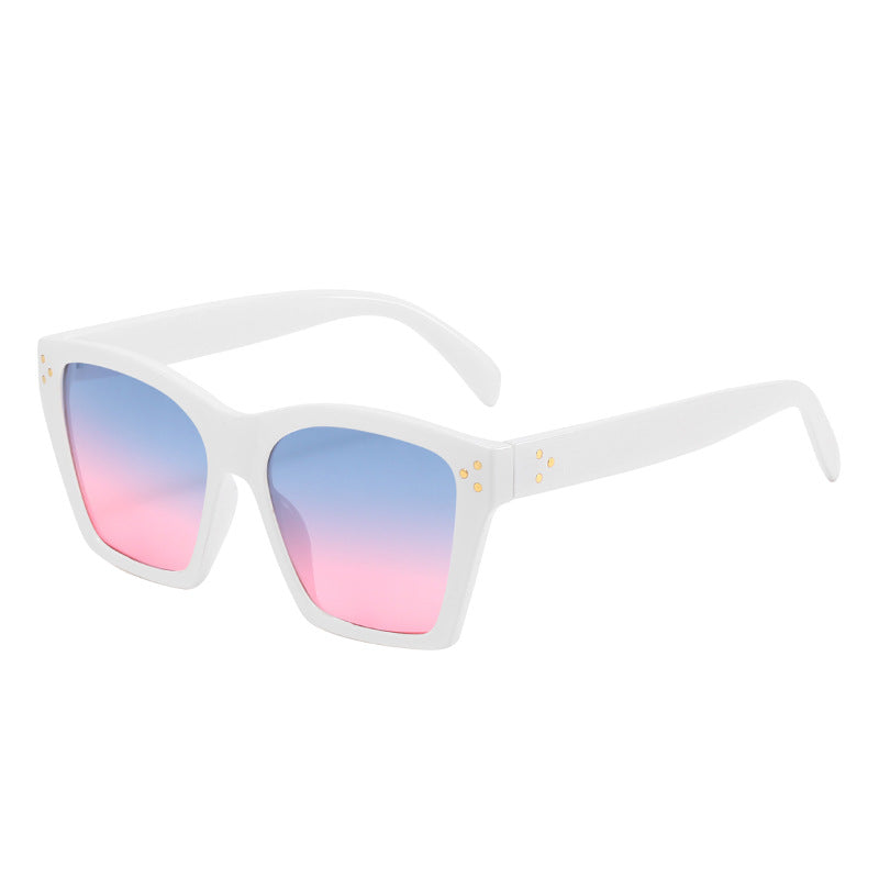 Damen große modische Sonnenbrille Karnz