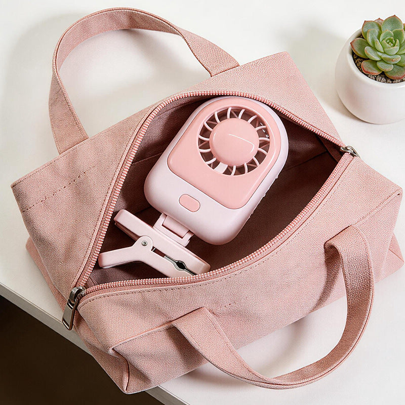 Unisex Klammer Handventilator mit leistungsstarker Windtechnologie Karnz