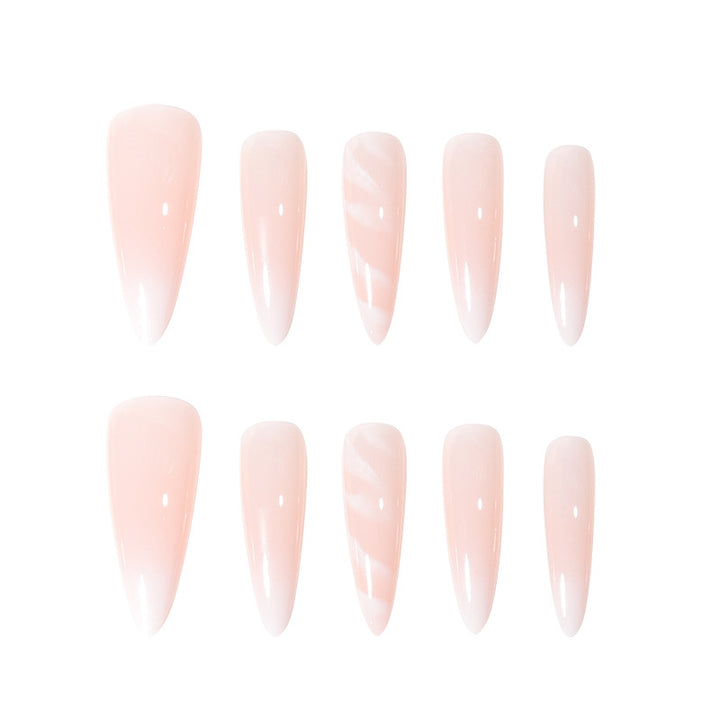 Elegante Stiletto Nagelkunstverlängerungen Karnz