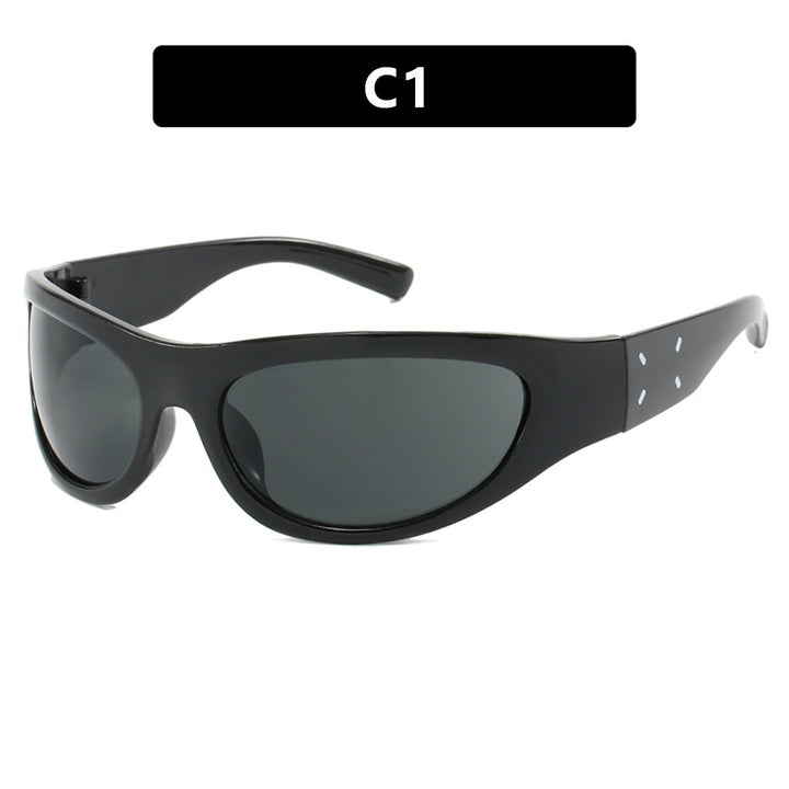 Damen sportliche Sonnenbrille mit ergonomischem Design Karnz