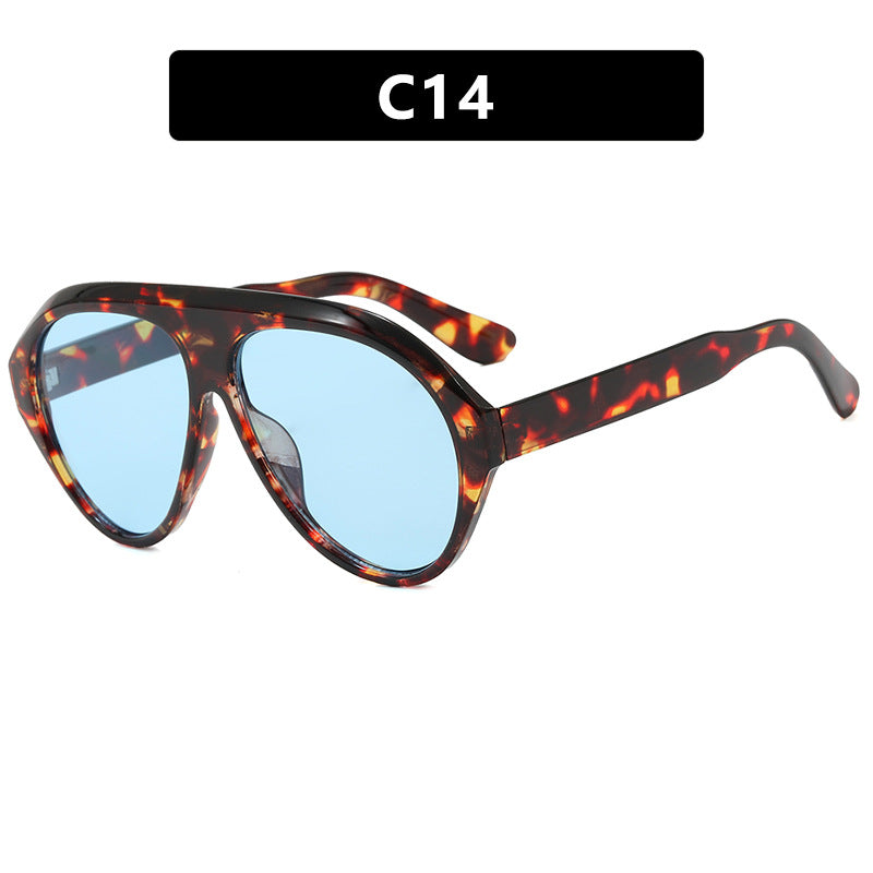 Damen sportliche Sonnenbrille mit innovativem Rahmen Karnz