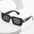 Damen oversized Sonnenbrille mit animalischem Muster Karnz