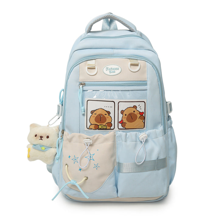 Cartoon-Charakter Druck Schulrucksack Karnz