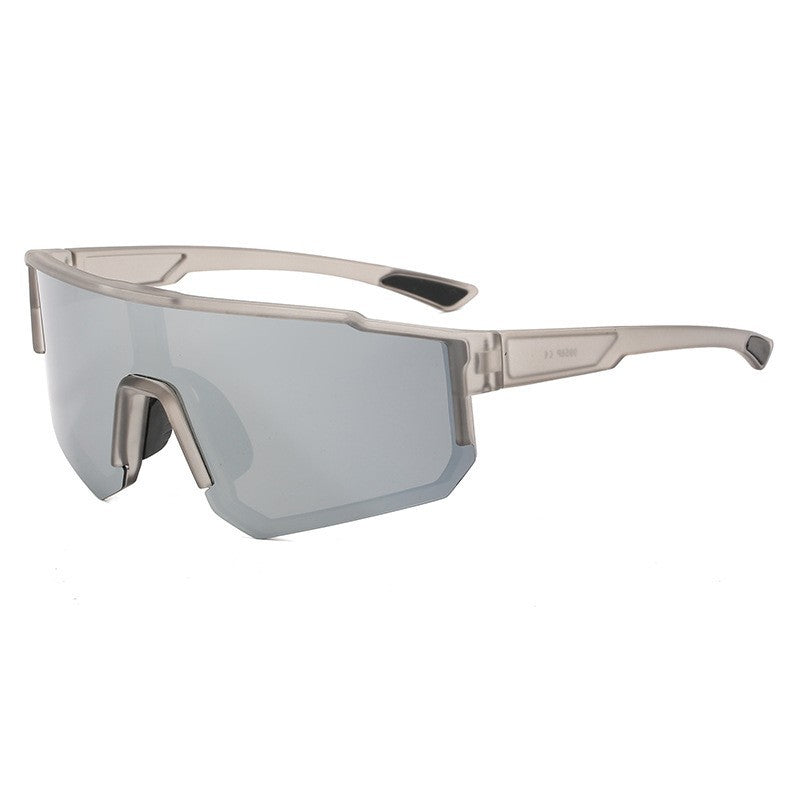 Damen Sportliche Schutzbrille mit innovativem, breiten Rahmen und polarisierenden Gläsern Karnz