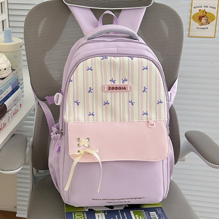 Verspielt bedruckter Rucksack Karnz