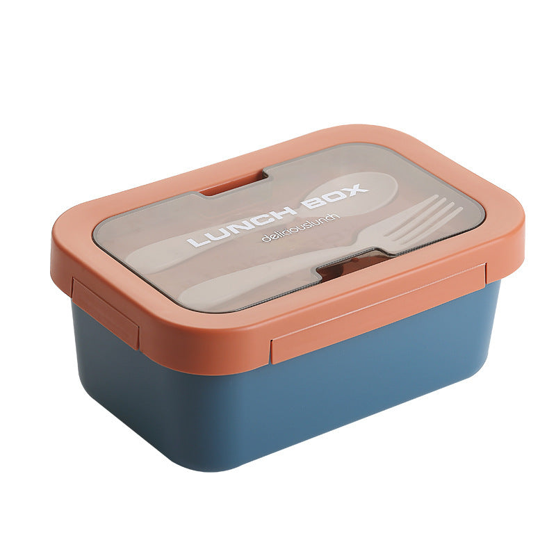 Mehrschichtige isolierte Bento-Lunchbox mit eingebautem Besteck