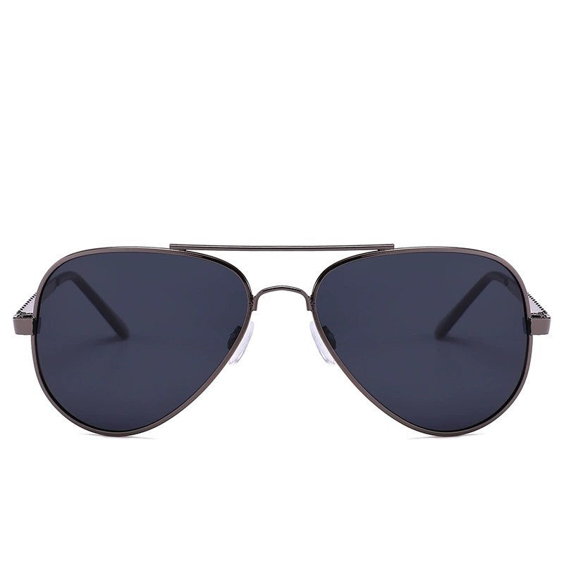 Herren Piloten Sonnenbrille mit UV-Schutz und trendigem Metallscharnier Karnz