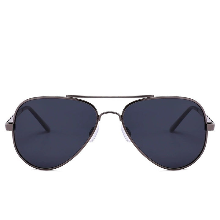 Herren Piloten Sonnenbrille mit UV-Schutz und trendigem Metallscharnier Karnz