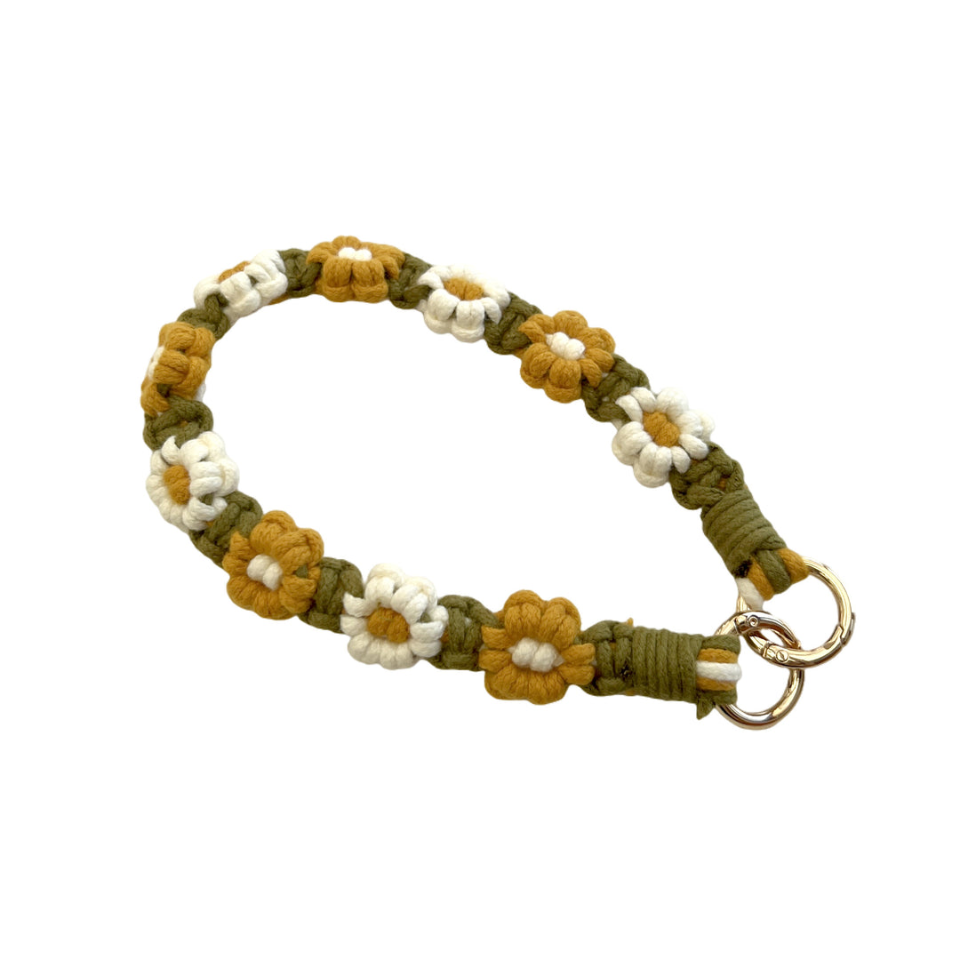 Blumenmuster Schlüsselanhänger Halter Karnz