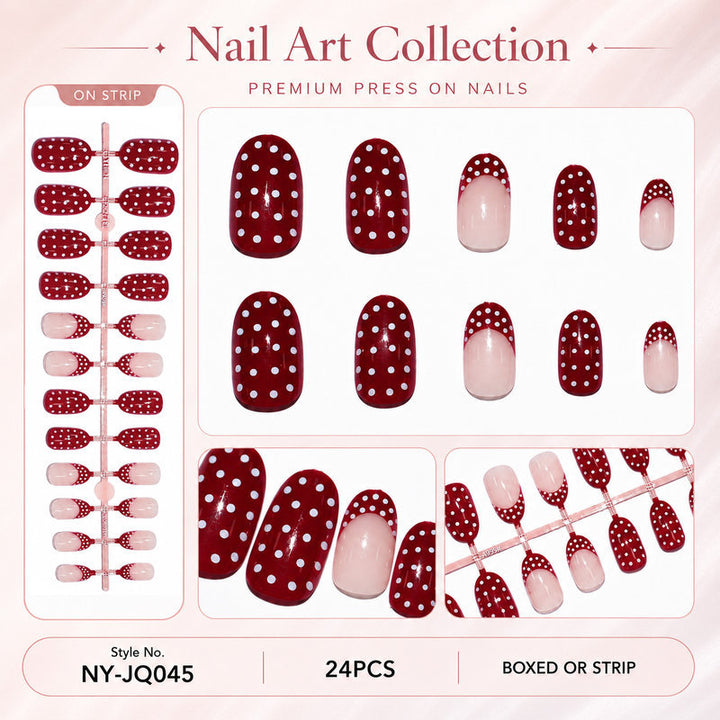 Elegante Press-On Fingernägel mit DIY Set Karnz