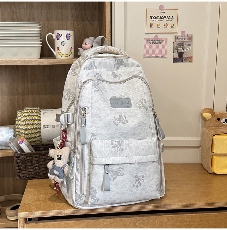 Lässiger Multi-Fach Schulrucksack Karnz