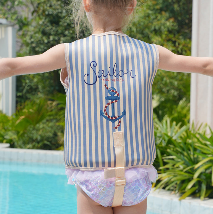 Gestreifter Schwimm-Sicherheitsanzug Karnz