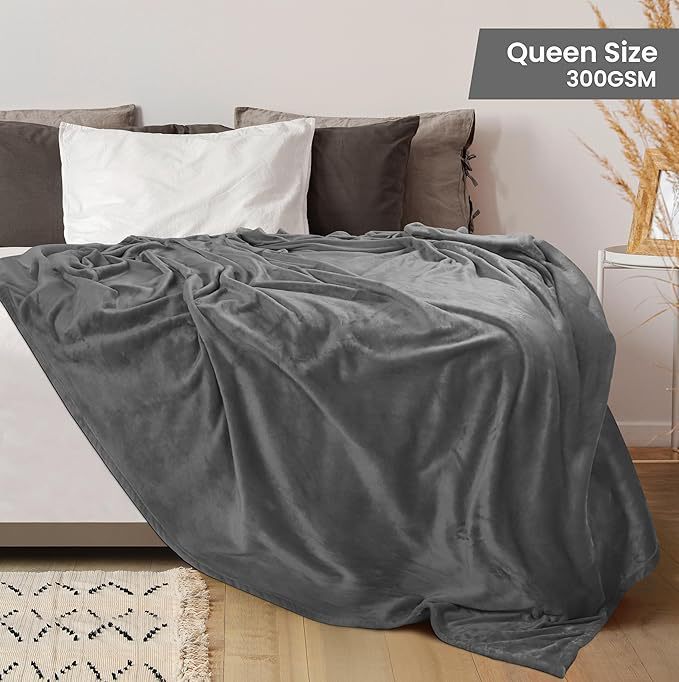 Ultra Soft Luxury Fleece Throw Blanket Karnz