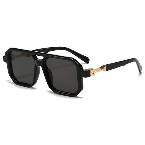 Damen stilvolle oversized Sonnenbrille mit geometrischem Rahmen Karnz