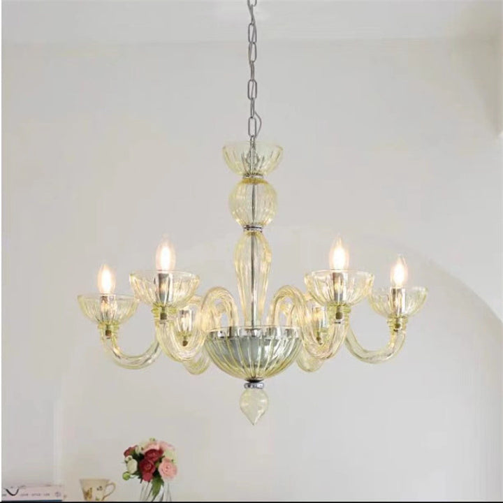 Elegante Glas-Kronleuchter