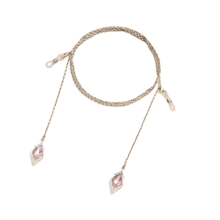 Floral Charm Brillen Kette Karnz