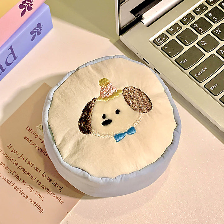Kuschelkissen mit Süßem Hunde-Motiv Karnz