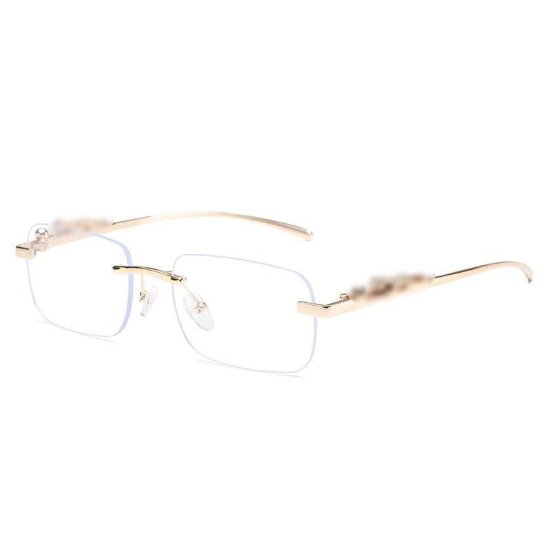Damen stilvolle rechteckige Sonnenbrille Karnz