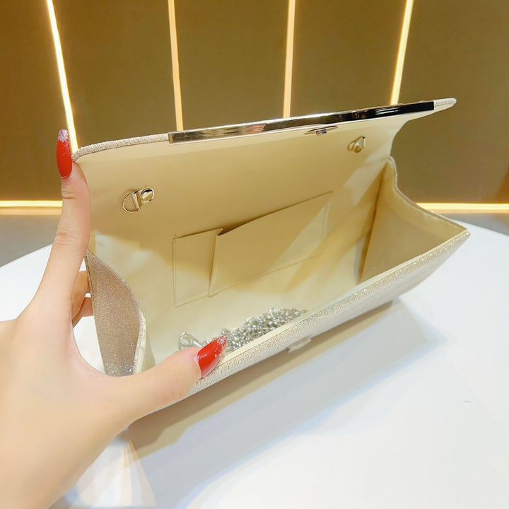 Elegante Plissierte Clutch-Tasche