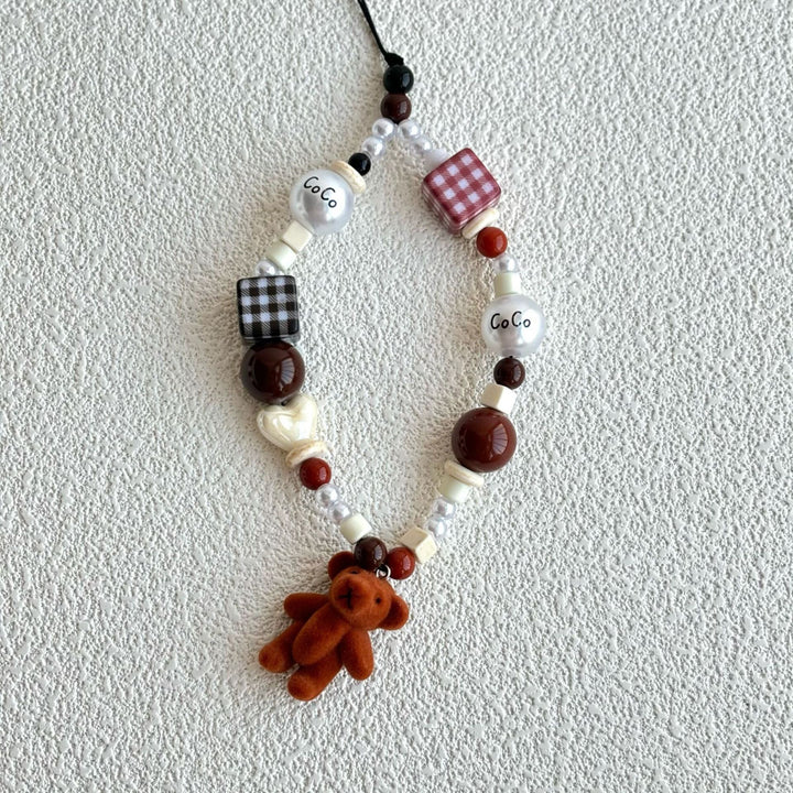 Dekorativer Perlen-Charm-Halskette Karnz 1790134836