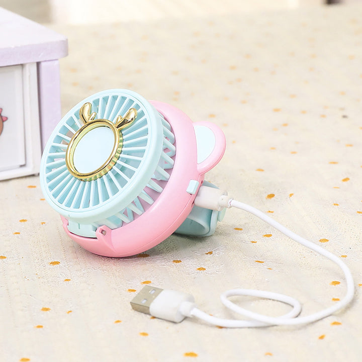 Unisex Tragbarer Handventilator mit kreativem Tierdesign Karnz