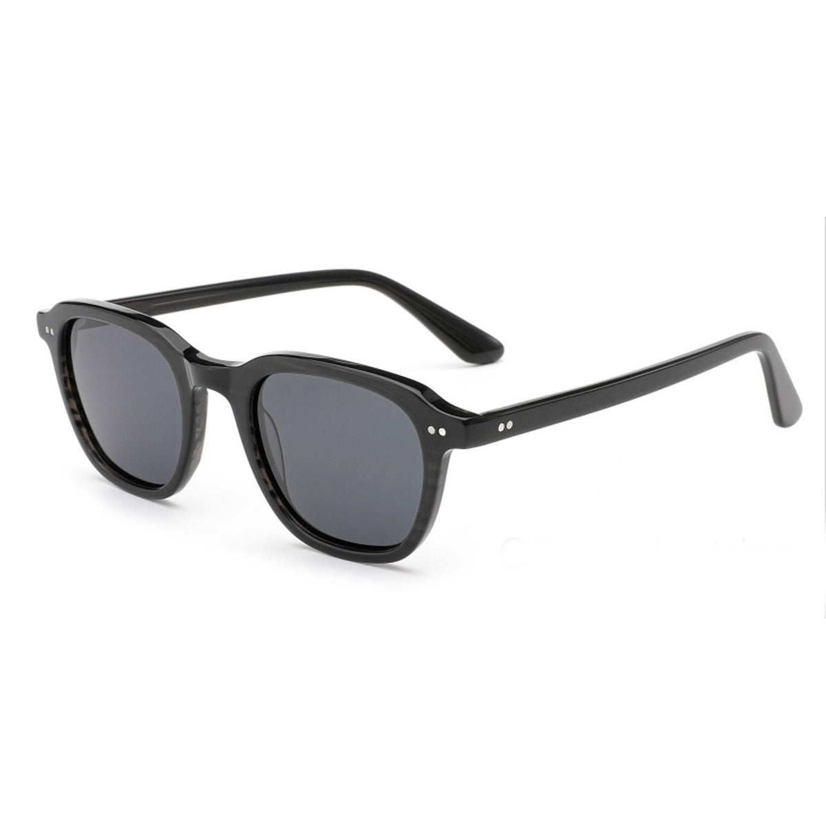 Damen Sonnenbrille im charmanten Vintage-Stil mit robustem Kunststoffrahmen Karnz